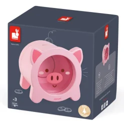 Janod Age 4|Age 3^Piggy Bank Money Box