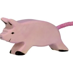 Holztiger Small World Play^Piglet Running - 80067