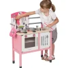 Janod Role Play|Kitchen / Play Food^Pink Maxi Cooker and Accessories