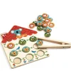 Djeco Games|Age 4^Pinstou Wooden Counting Game