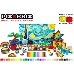 PIX BRIX Teenager|Age 11 & 12^Pixel Art Building Brix