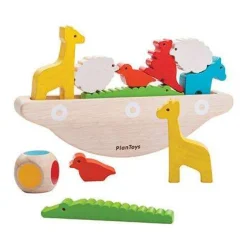Plan Toys Early Learning|Stacking / Sorting^- Balancing Boat