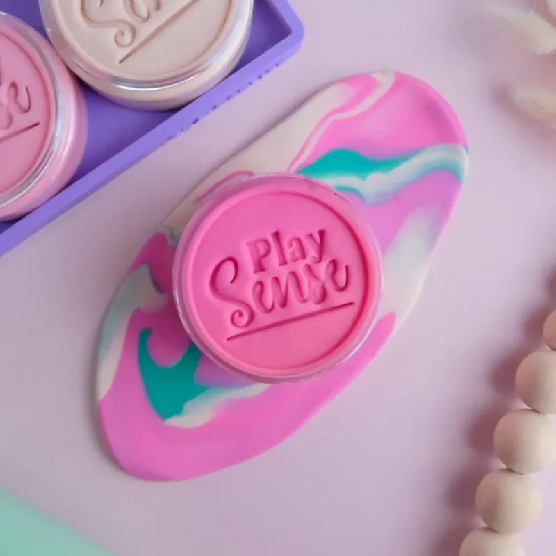 Play Sense Sensory Play|Age 9 & 10^Playdough | Pink | Raspberry Candy | Small
