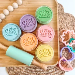 Play Sense Sensory Play|Age 9 & 10^Playdough | Pastel Green | Fresh Cucumber Scented | Small