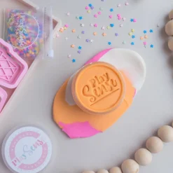 Play Sense Sensory Play|Age 9 & 10^Playdough | Pastel Peach | Fruit Salad Scented | Small