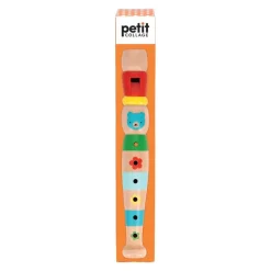 Petit Collage Early Learning|Musical / Auditory^Playful Tunes Wooden Recorder