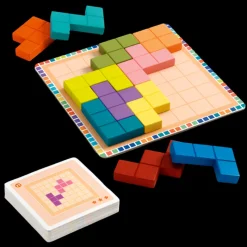 Djeco Stem Toys|Games^Polyssimo Sologic - Game of Patience