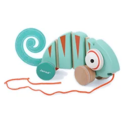 Janod Early Learning|Push / Pull^Pull Along Chameleon