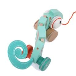 Janod Early Learning|Push / Pull^Pull Along Chameleon