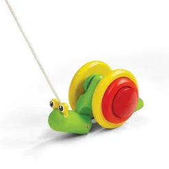 Plan Toys Early Learning|Active Play^Pull Along Snail