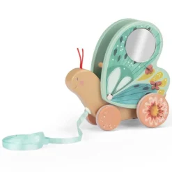 Moulin Roty Push / Pull|Age 2^Pull-Along butterfly