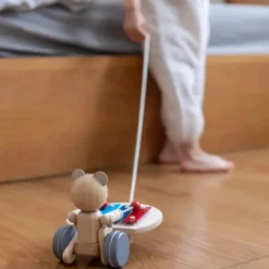 Plan Toys Early Learning|Active Play^Pull-Along Musical Bear