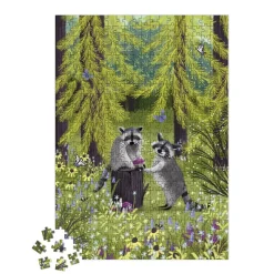 Janod Jigsaws / Puzzles|Teenager^Puzzle Raccoon Bandits - 500 Piece