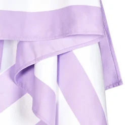 Dock u0026 Bay Teenager|Age 11 & 12^Quick Dry Beach Towel - Lilac (Large)