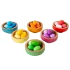 The Freckled Frog Early Learning|Age 4^Rainbow Nests | Wooden