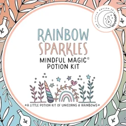 The Little Potion Co Sensory Play|Magic Potion Kits^Rainbow Sparkles - Mindful Potion Kit