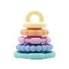 Jellystone Designs Stacking / Sorting|Stack / Sort^Rainbow Stacker | Teether | Pastel