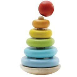 Petilou Early Learning|Stacking / Sorting^Rainbow Stacker | Wooden