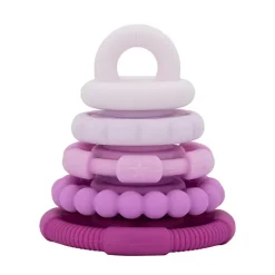 Jellystone Designs Stacking / Sorting|Stack / Sort^Raspberry Ombré Stacker | Teether