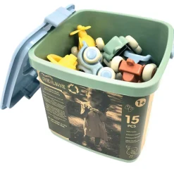 Viking Toys Vehicles / Cars / Trucks|Cars / Trains / Planes^Reline Vehicles Bucket - 15PC