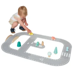 Janod Wooden Vehicles|Vehicles / Cars / Trucks^Road circuit (Felt + Wood)