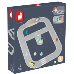 Janod Wooden Vehicles|Vehicles / Cars / Trucks^Road circuit (Felt + Wood)