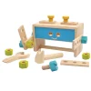 Plan Toys Early Learning|Hammer / Lace^Robot Toolbox - Wooden