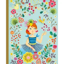 Djeco Stationery|Age 4^Rose Notebook A5
