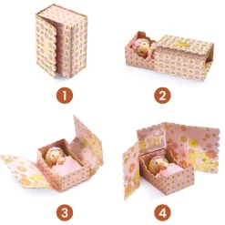 Djeco Age 7 & 8|Age 5 & 6^Rose Tiny Room
