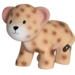 Tikiri Rattles / Clutching|Age 1^Rubber Leopard Animal