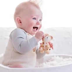 Tikiri Rattles / Clutching|Age 1^Rubber Leopard Animal