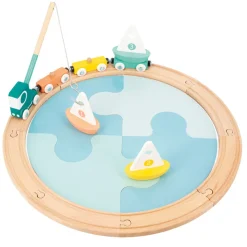 Janod Vehicles / Cars / Trucks|Cars / Trains / Planes^Sailing Boat Circuit