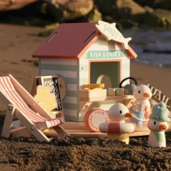 Tender Leaf Toys Small World Play|Age 5 & 6^Sandy's Beach Hut