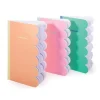 Happy Mondays Stationery|Teenager^Scalloped Notebook 3 Piece Set