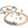 Bigjigs Toys Vehicles / Cars / Trucks|Cars / Trains / Planes^Scandi Wooden Train Set