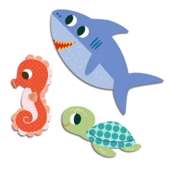 Djeco Art / Craft|Stickers / Transfers^Sea Animals Sticker Set