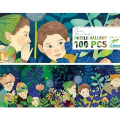 Djeco Jigsaws / Puzzles|Age 9 & 10^Secrets - Gallery Puzzle 100 -pcs