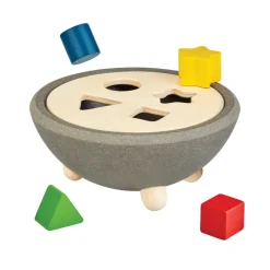 Plan Toys Wooden Puzzles|Stacking / Sorting^Shape Sorting Bowl