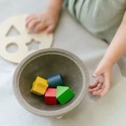 Plan Toys Wooden Puzzles|Stacking / Sorting^Shape Sorting Bowl