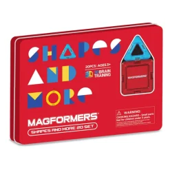Magformers Stem Toys|Construction^Shapes and More 20pcs
