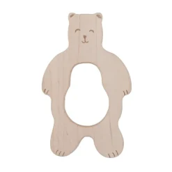 Wooden Story Rattles / Clutching|Newborn^Smiley Bear Teether ( made in Poland)