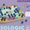 Djeco Wooden Puzzles|Games^Solitaire Wooden Game