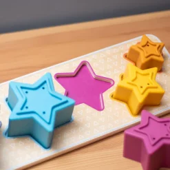 Bigjigs Toys Wooden Puzzles|Early Learning^Sooting Stars Puzzle Sorter + Stack