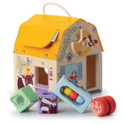 Lilliputiens Wooden Blocks|Early Learning^Sound Discovery Farm
