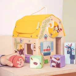 Lilliputiens Wooden Blocks|Early Learning^Sound Discovery Farm