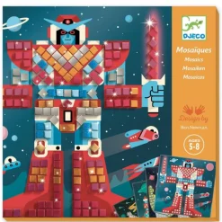 Djeco Art / Craft|Age 7 & 8^Space Battle Mosaic Kit