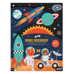 Petit Collage Stickers / Transfers|Age 5 & 6^Space Discovery Sticker Activity Set