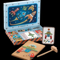 Djeco Hammer / Lace|Age 5 & 6^Space Hammer Tap Tap Game