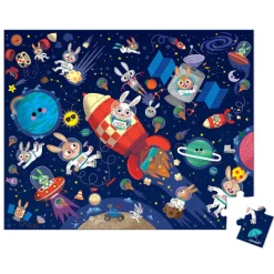 Janod Jigsaws / Puzzles|Age 7 & 8^Space Rocket Puzzle