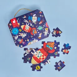 Janod Jigsaws / Puzzles|Age 7 & 8^Space Rocket Puzzle